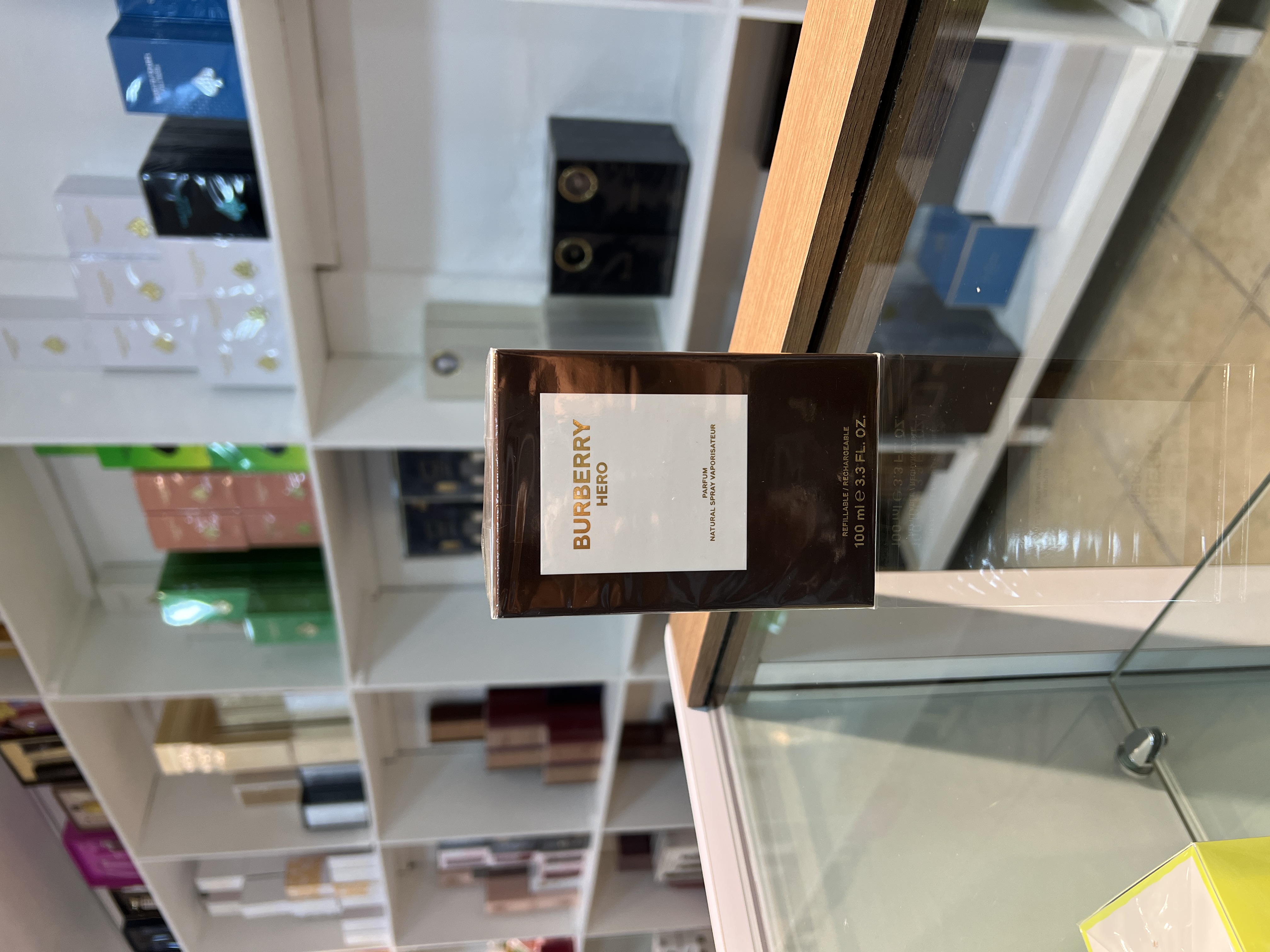 BURBERRY "HERO PARFUM" 3.4 OZ SPRAY FOR MEN