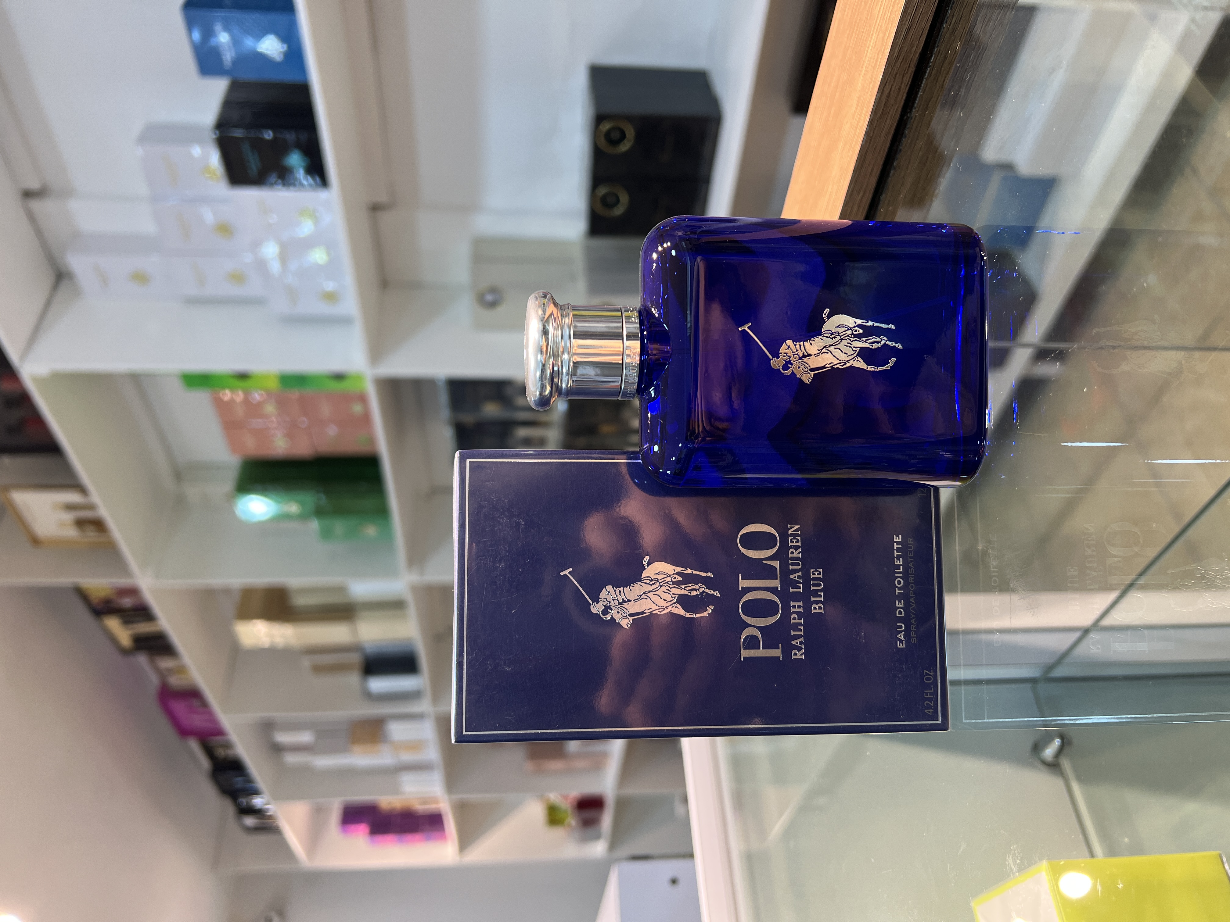 RALPH LAUREN POLO BLUE MEN  4.2 OZ EDT