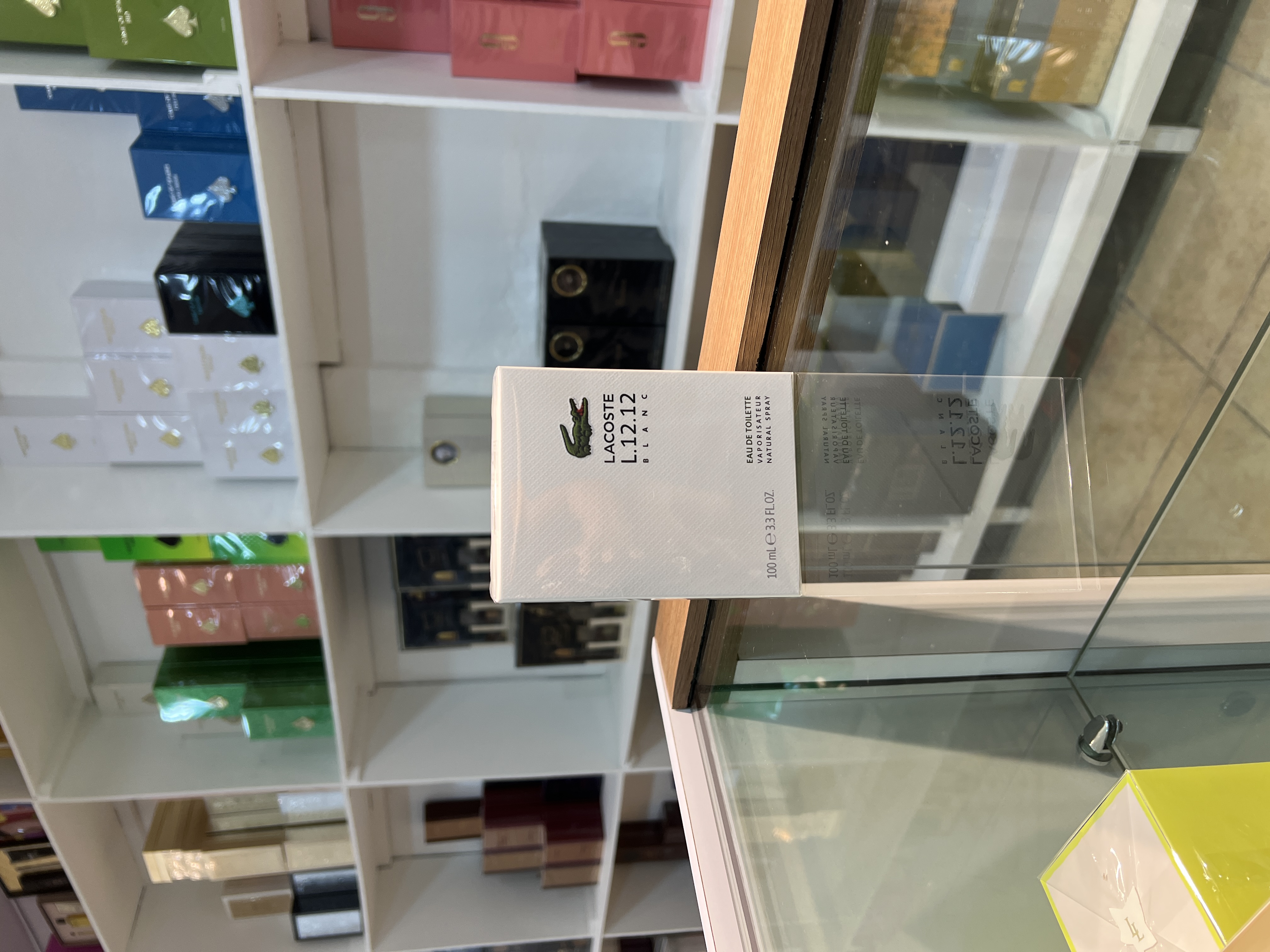 LACOSTE L.12.12 BLANC MEN 3.4 OZ EDT