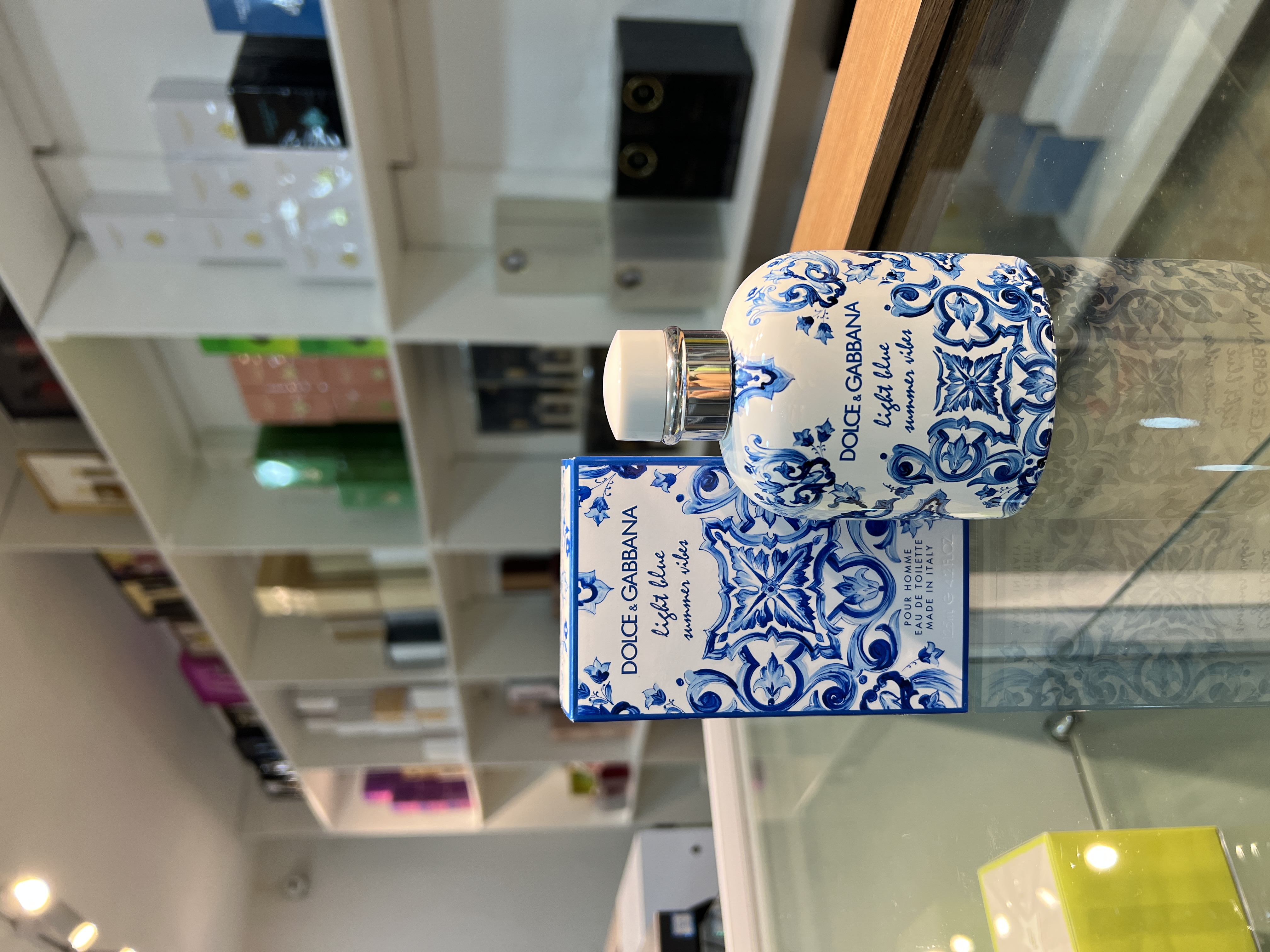 D&G "LIGHT BLUE SUMMER VIBES" 4.2 OZ EDT SPR MEN