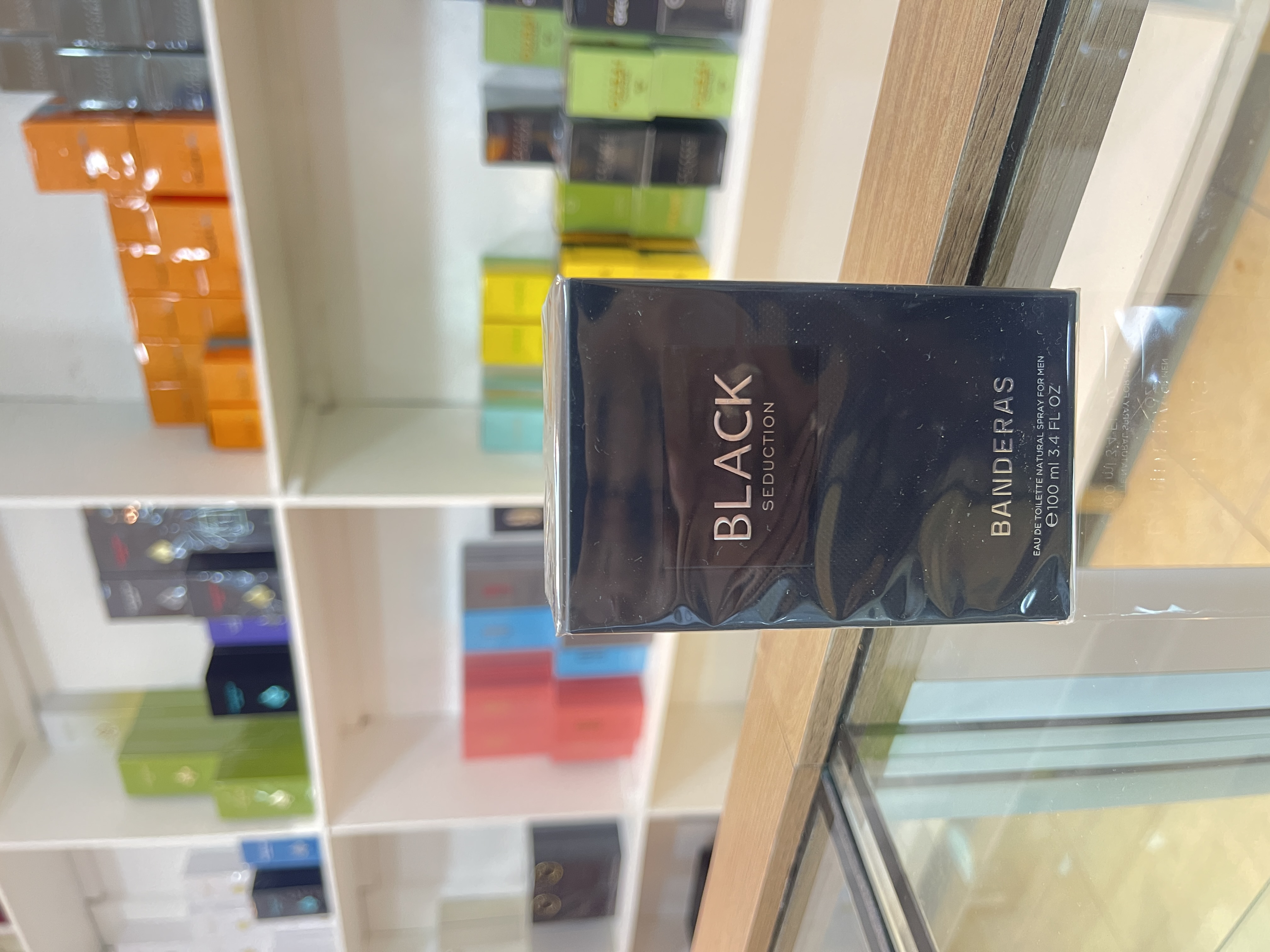 ANTONIO BANDERAS BLACK SEDUCTION MEN 3.4 OZ. EDT