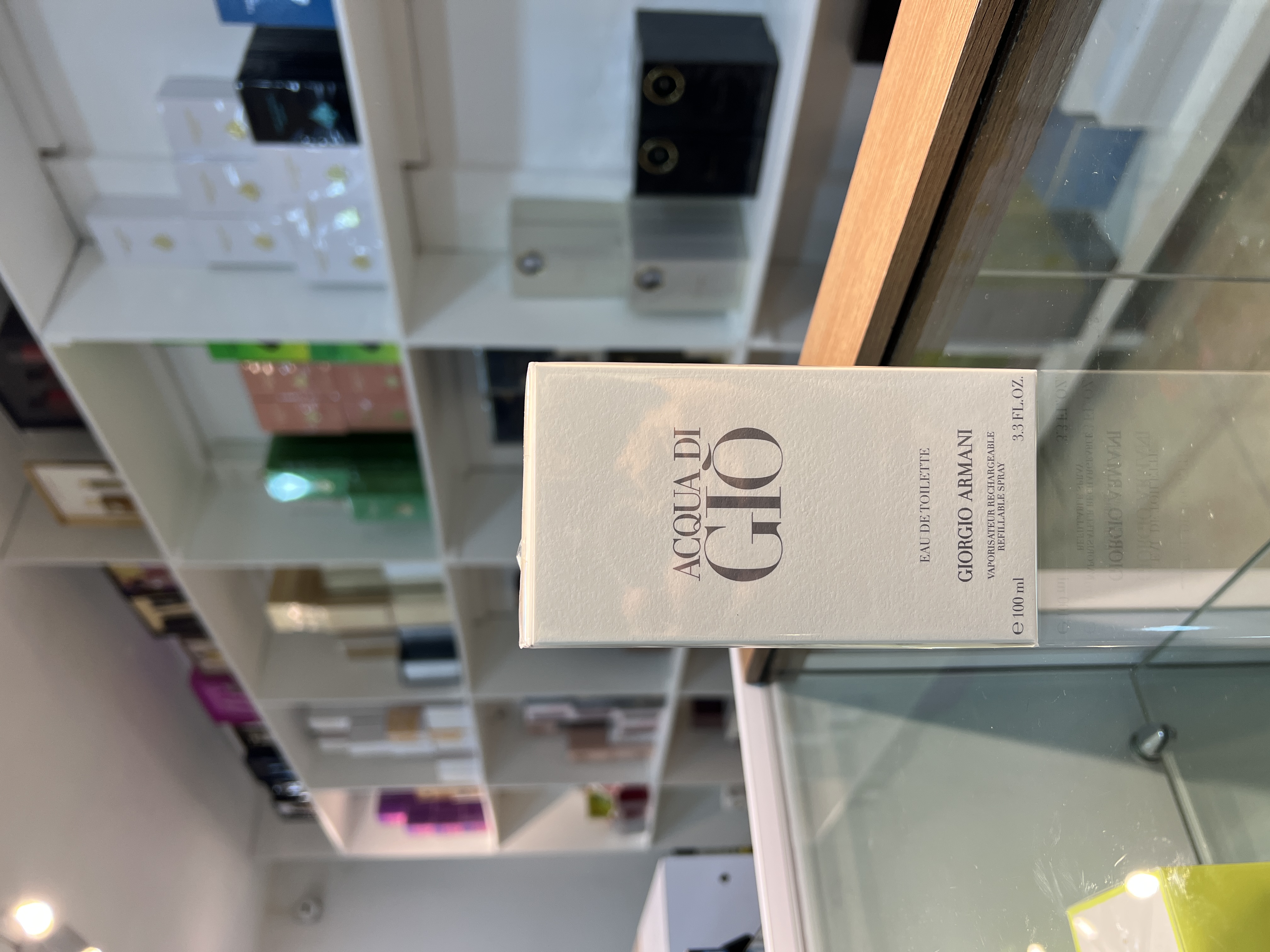 GIORGIO ARMANI "ACQUA DI GIO" 3.4OZ EDT SPR MEN