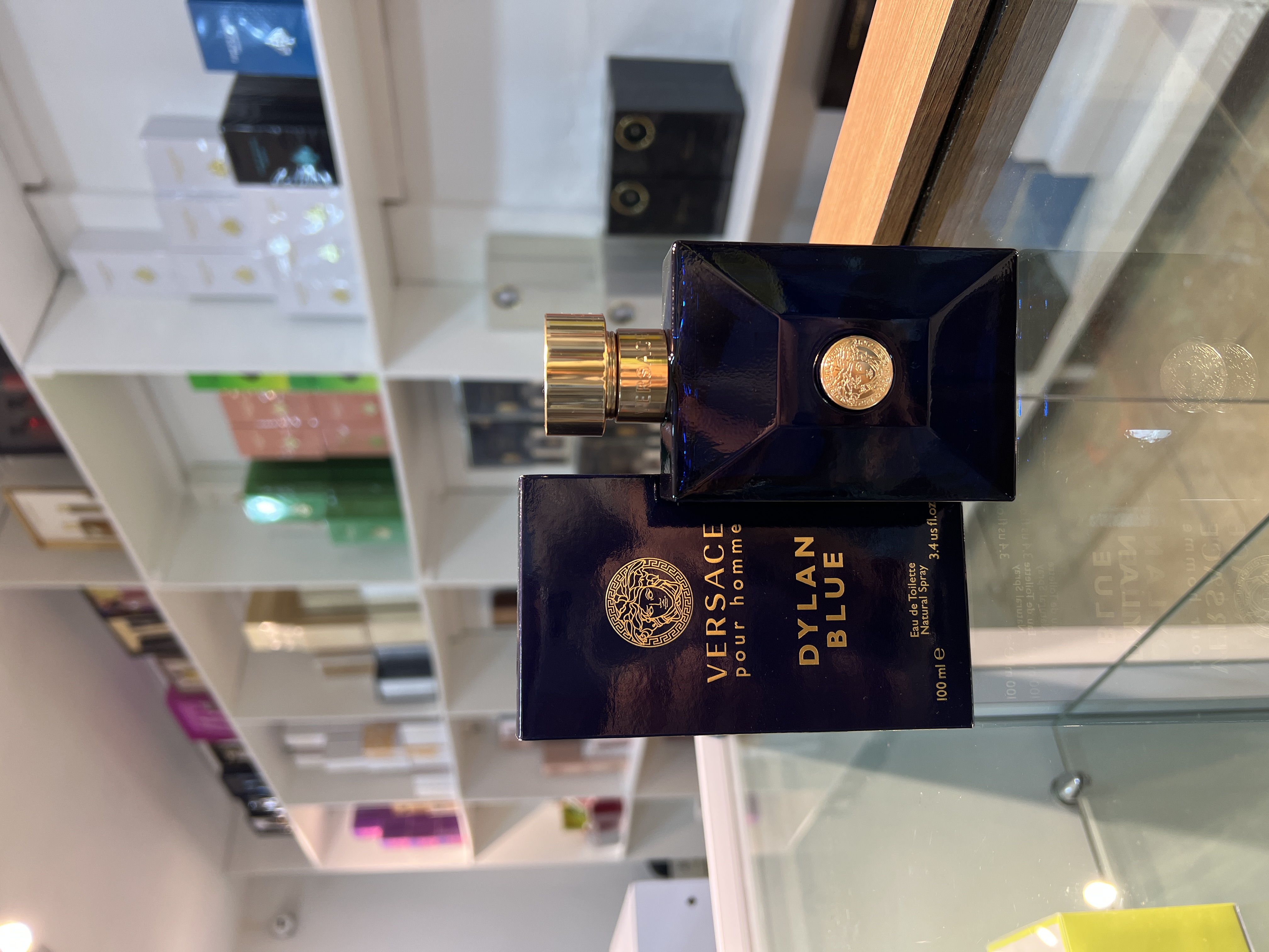 VERSACE DYLAN BLUE MEN 3.4 OZ. EDT