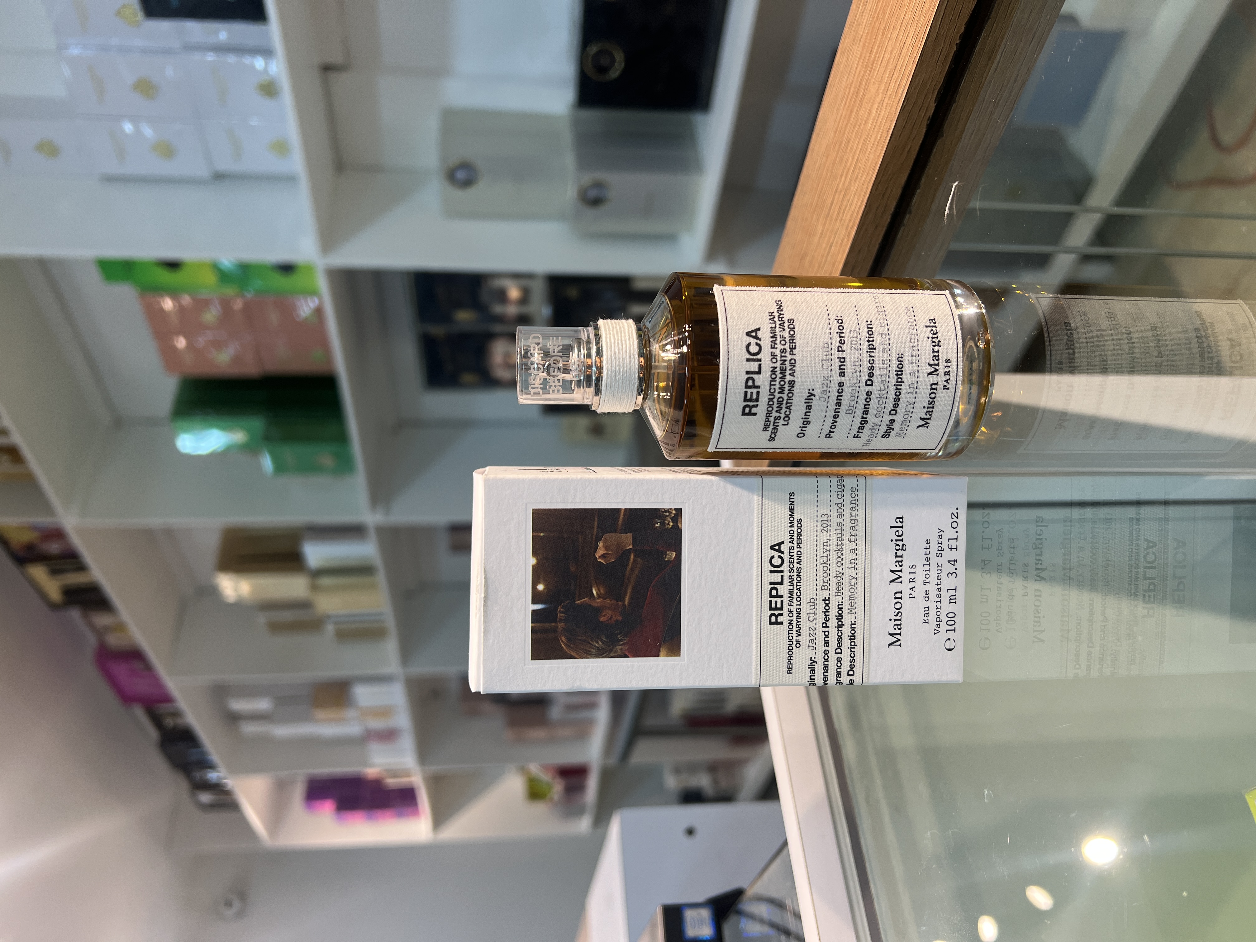 MAISON MARGIELA " REPLICA JAZZ CLUB" 3.4 OZ EDT SPRAY MEN