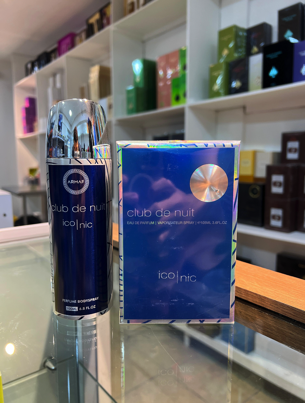 COMBO M-ARMAF CDN ICONIC 3.6 EDP SPR