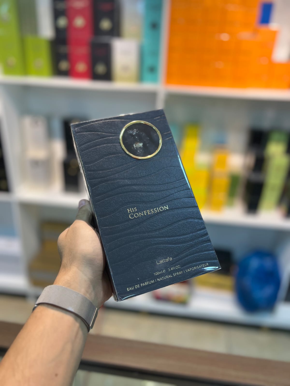 LATTAFA" HIS CONFESSION" 3.40Z EDP MEN