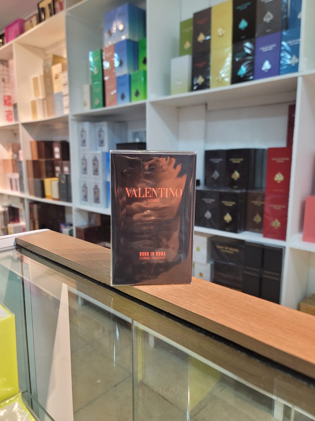 VALENTINO UOMO "BORN IN ROMA CORAL .FANTASY" 3.4OZ EDT  MEN
