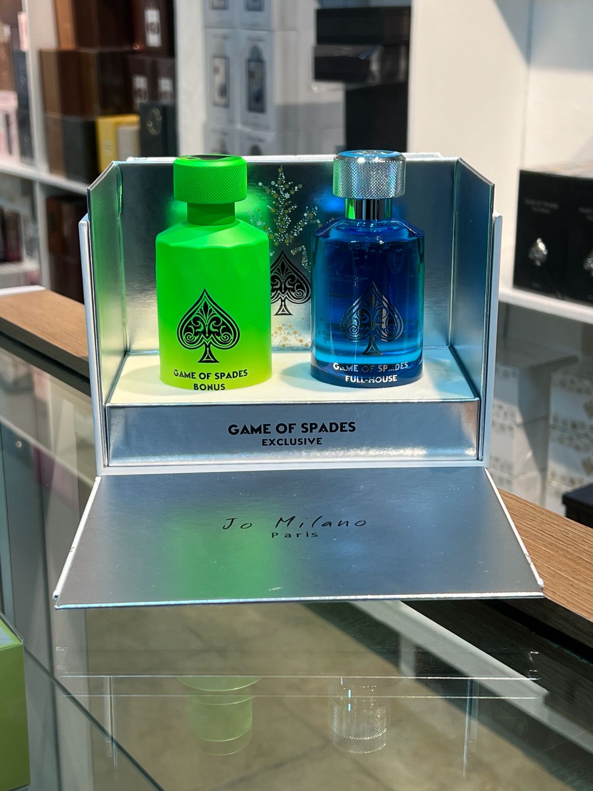 GIFT SET - GOS "EXCLUSIVE BONUS + FULL HOUSE" 3.4 OZ 2 PCS