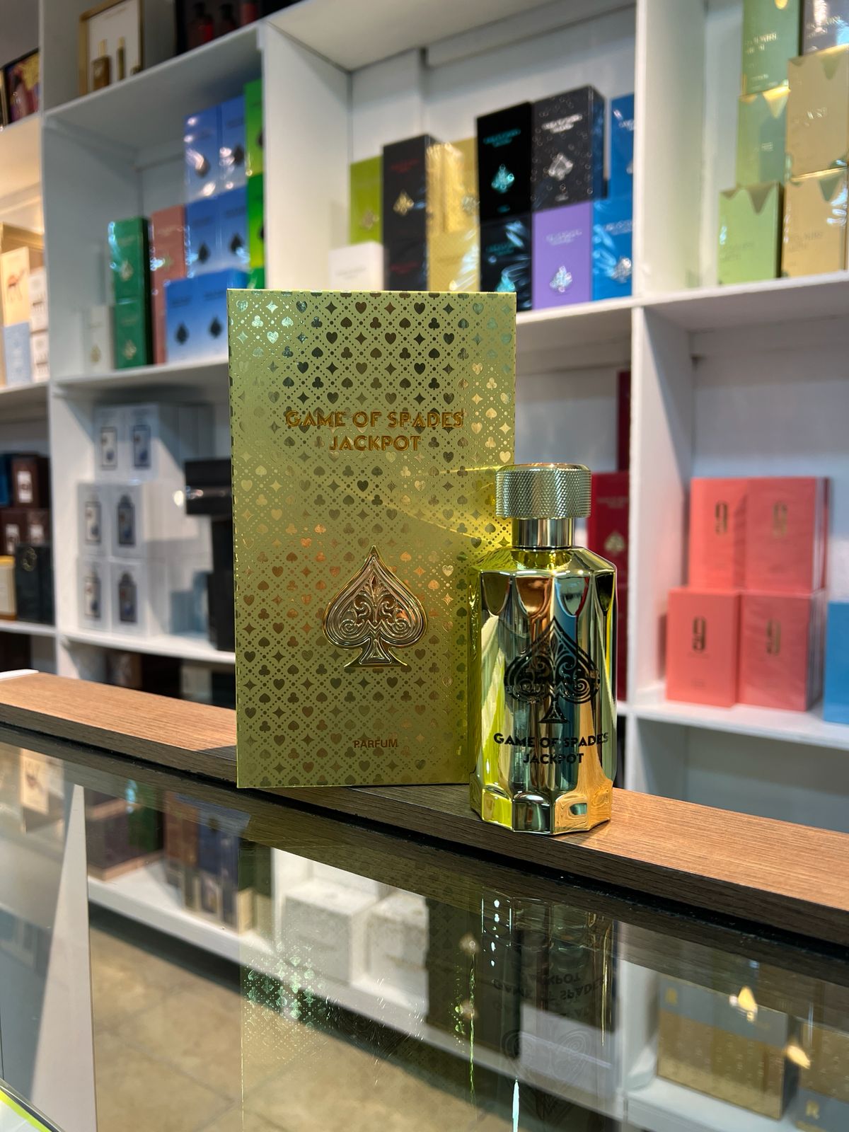 JO MILANO " GAME OF SPADE JACKPOT" .3.4OZ PARFUM UNISEX