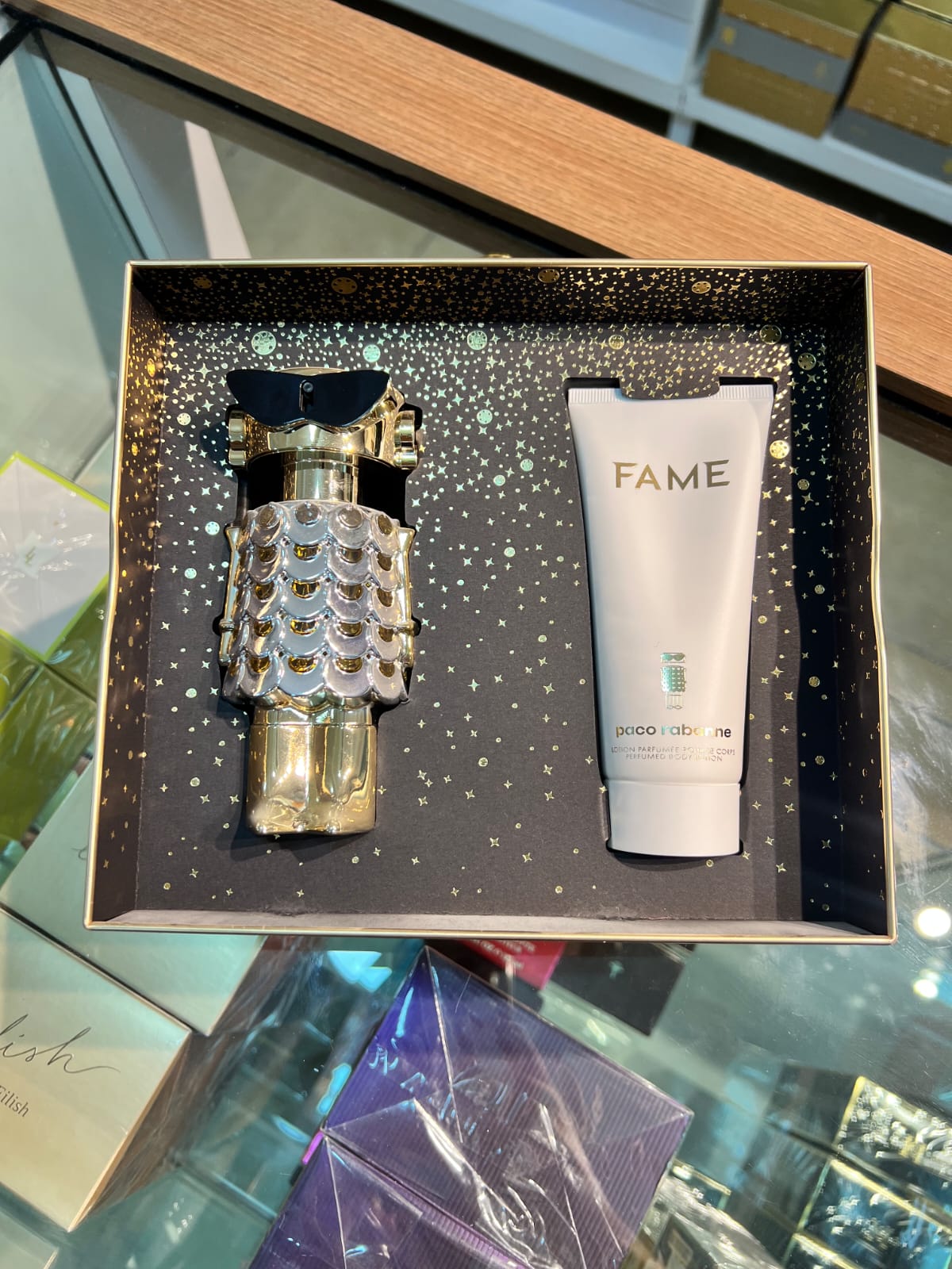 GIFT SET - PACO RABANNE "FAME" 2.7 OZ EDP SPRAYWOMEN .3 PCS