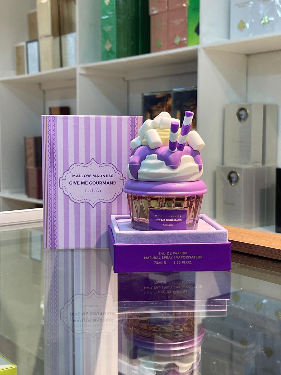 LATTAFA GIVE ME GOURMAND MALLOW MADNESS UNISEX 2.5 OZ EDP