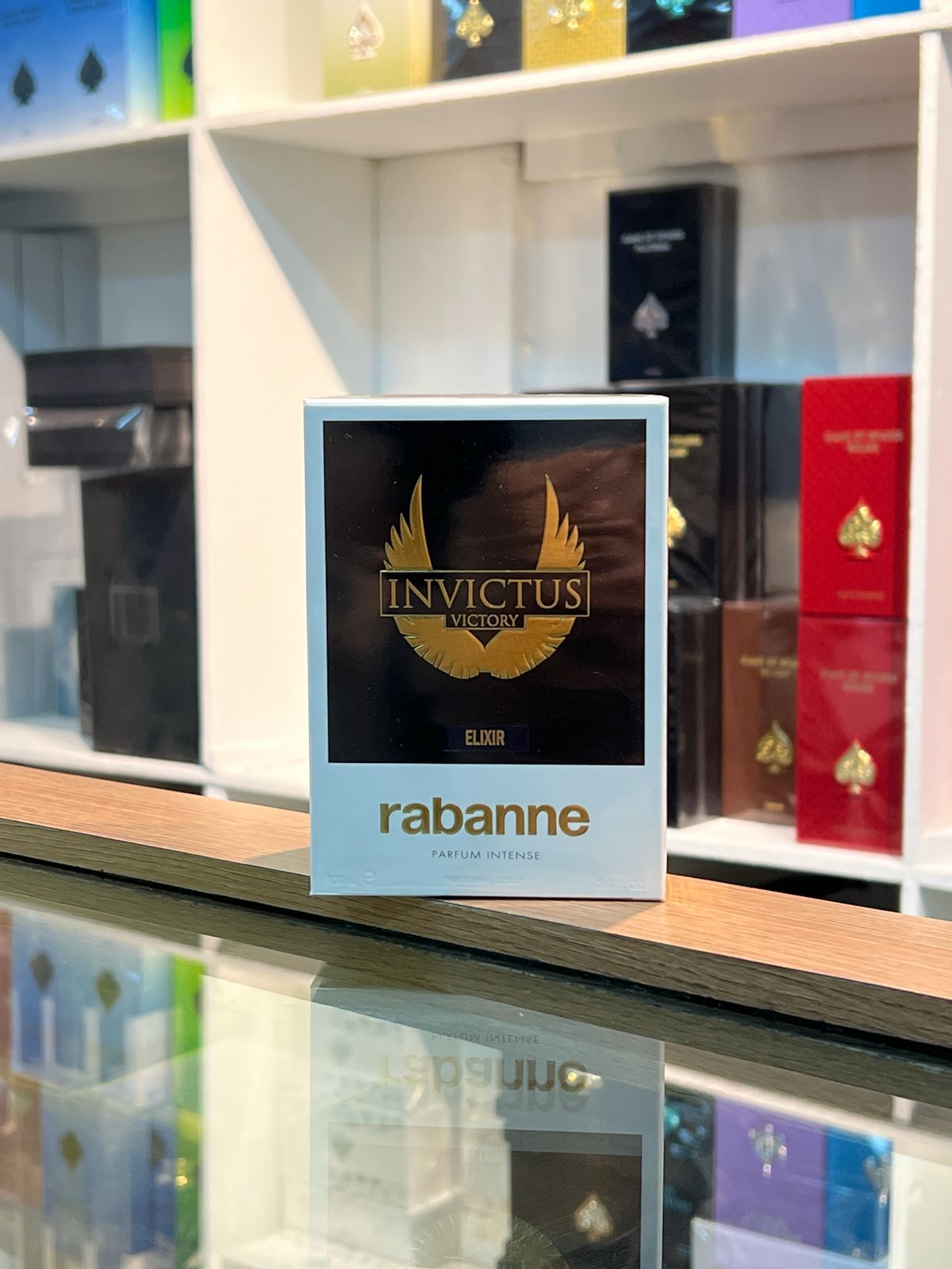 PACO RABANNE "INVICTUS VICTORY ELIXER". 3.4OZ EDPSPR MEN