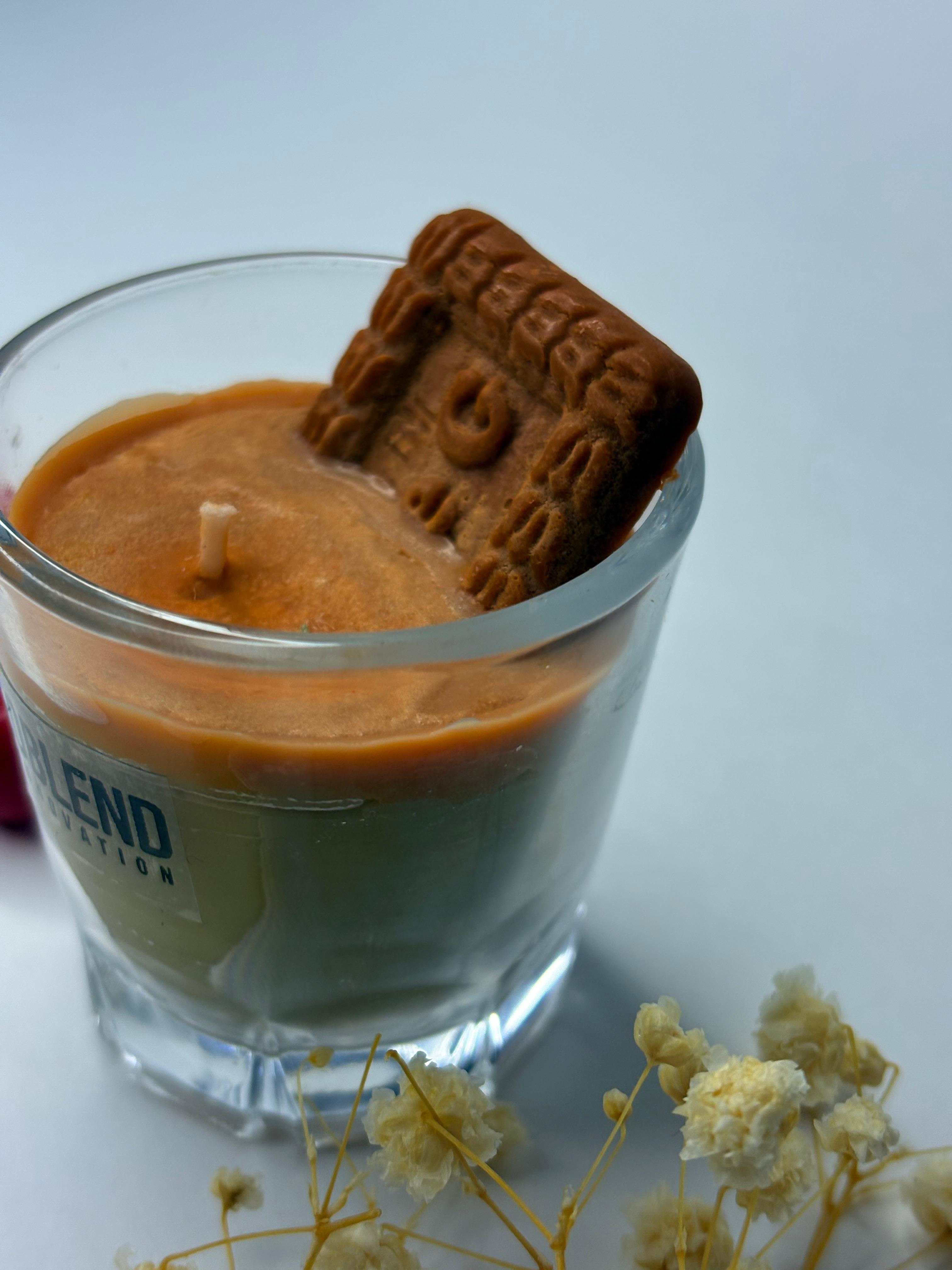 2Pcs Chai Biscuit Candle | Parle G biscuit | 100% Soy Wax