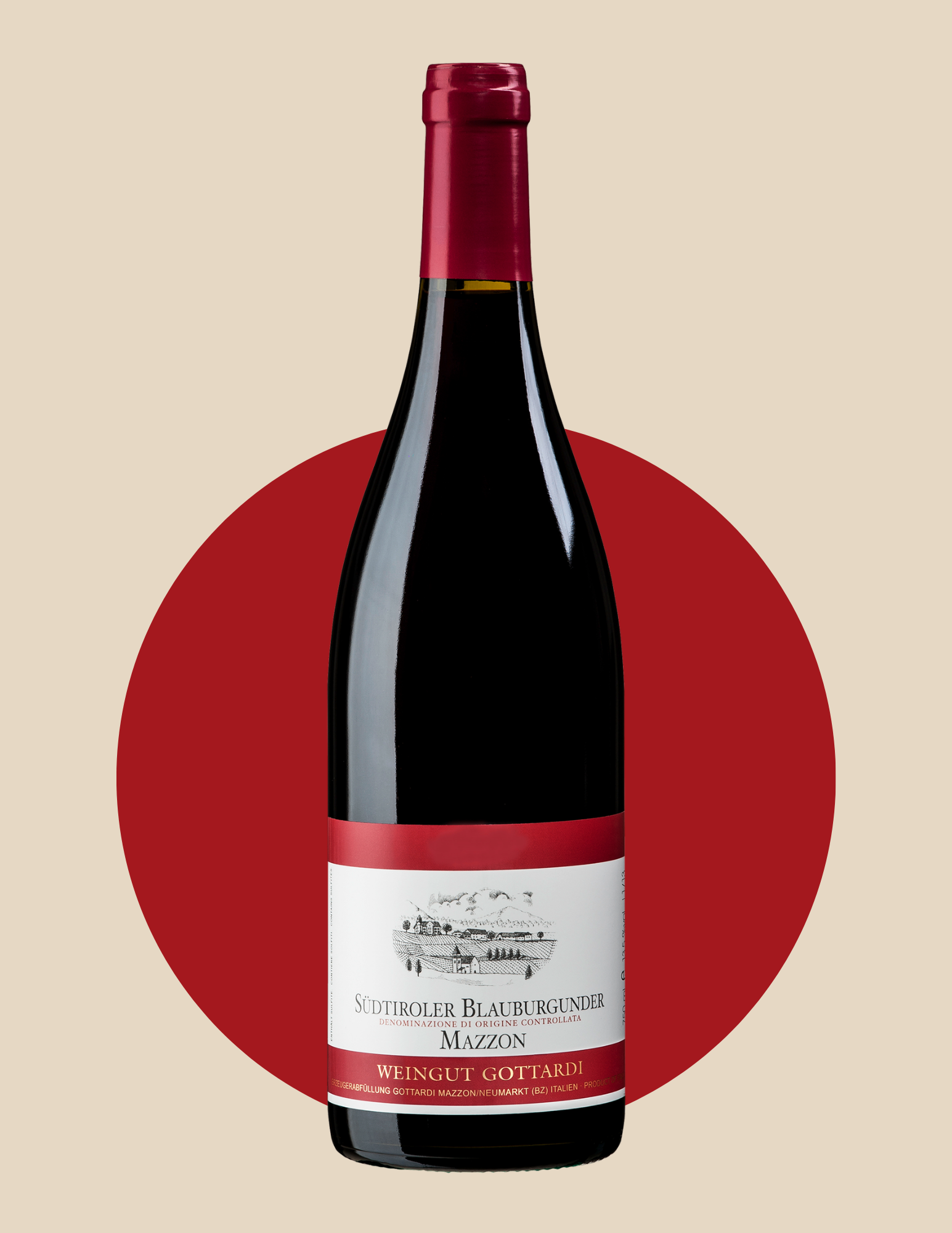 Südtiroler Blauburgunder - Weingut Gottardi Mazzon