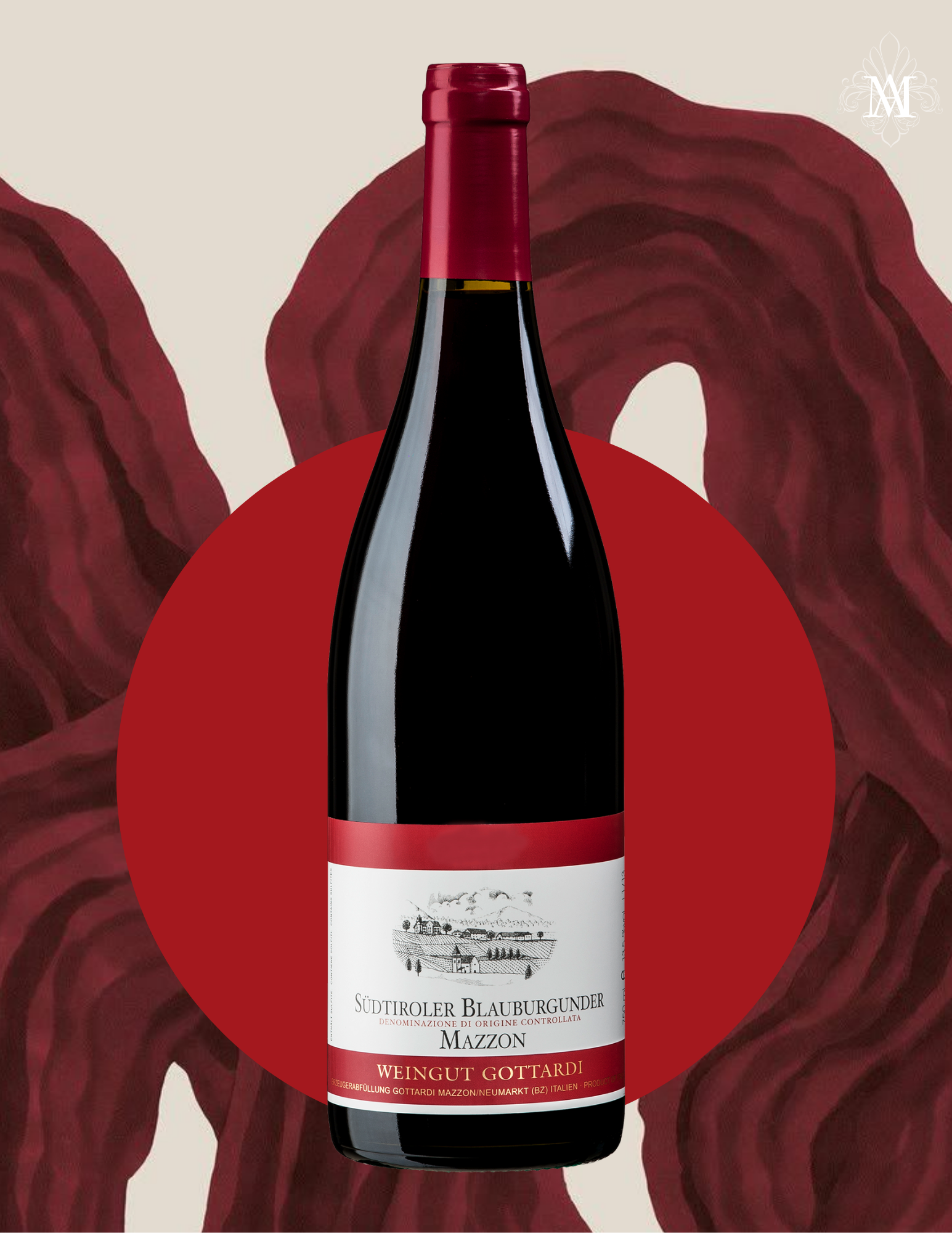 Südtiroler Blauburgunder - Weingut Gottardi Mazzon