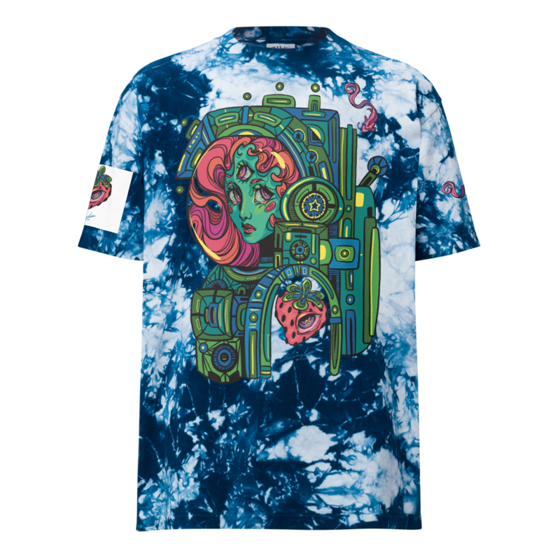 Limited Edition Lemony Artt Oversized Tie-Dye T-shirt