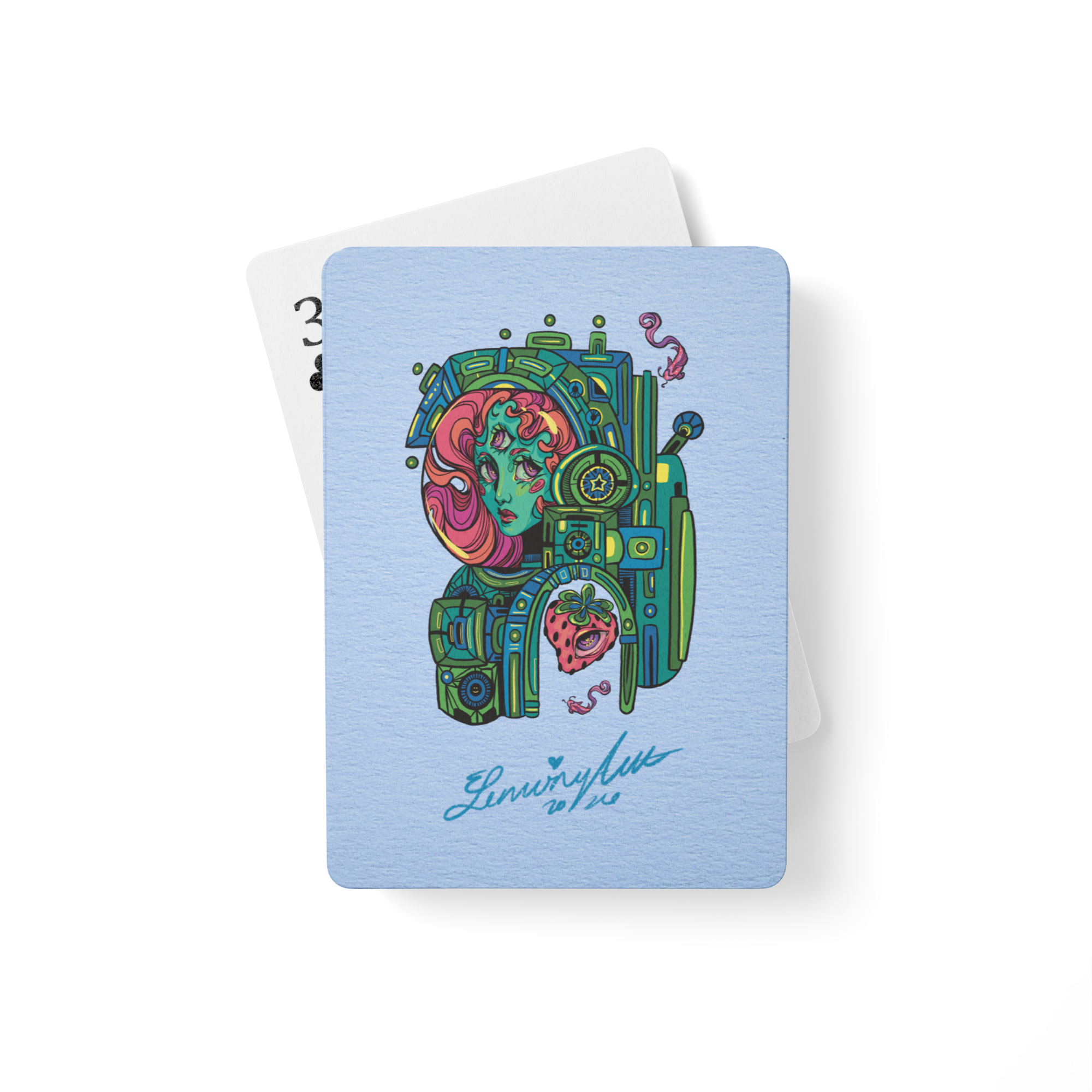 Limited Edition Lemony Artt Deck of Premium Playing Cards