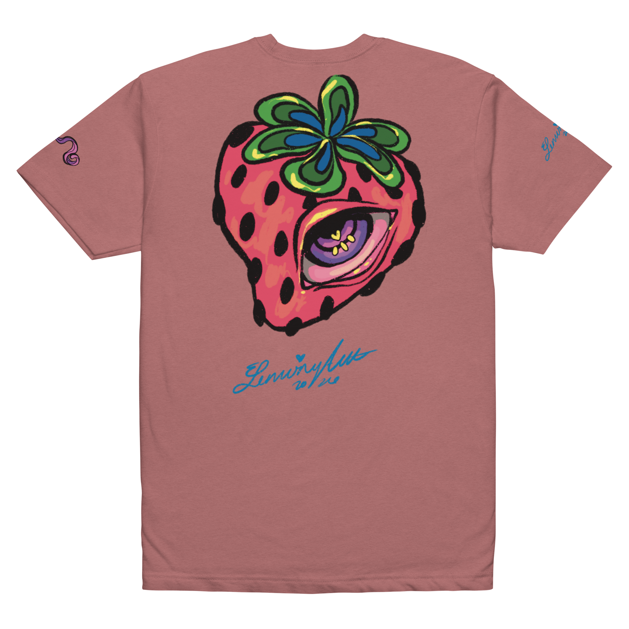 Limited Edition Lemony Artt Unisex Fitted T-Shirt