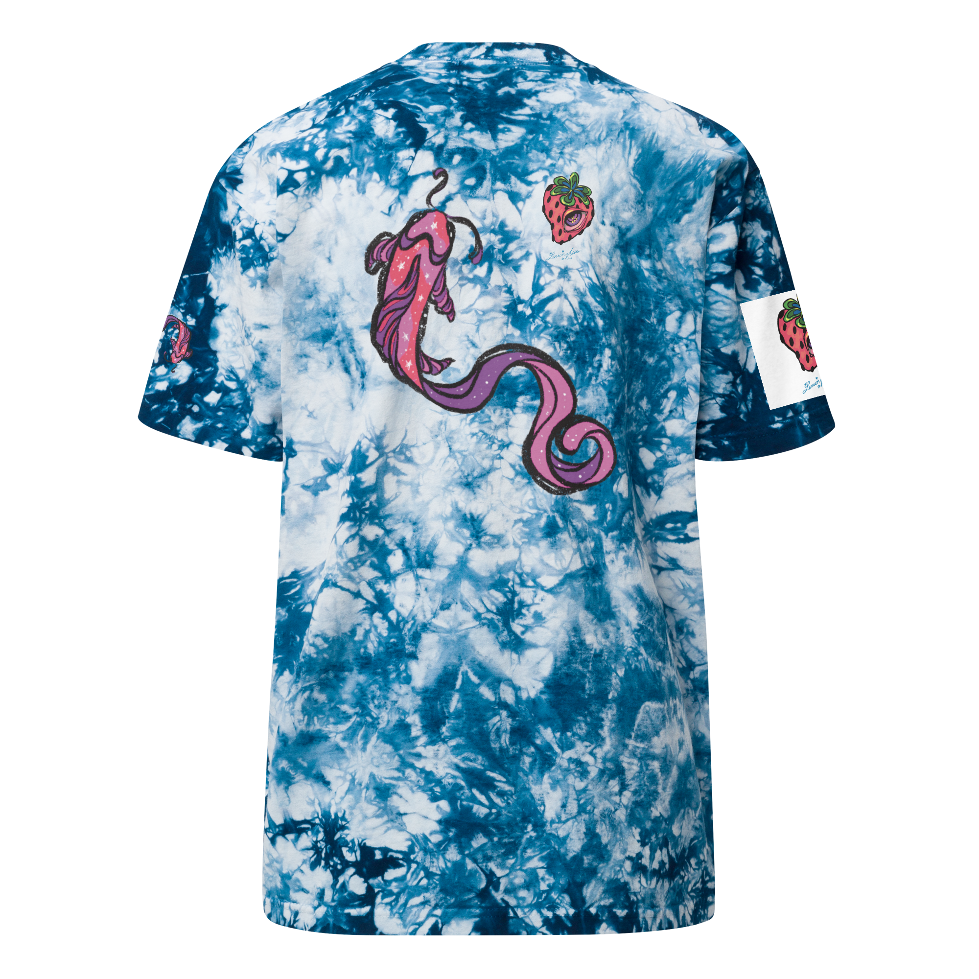 Limited Edition Lemony Artt Oversized Tie-Dye T-shirt