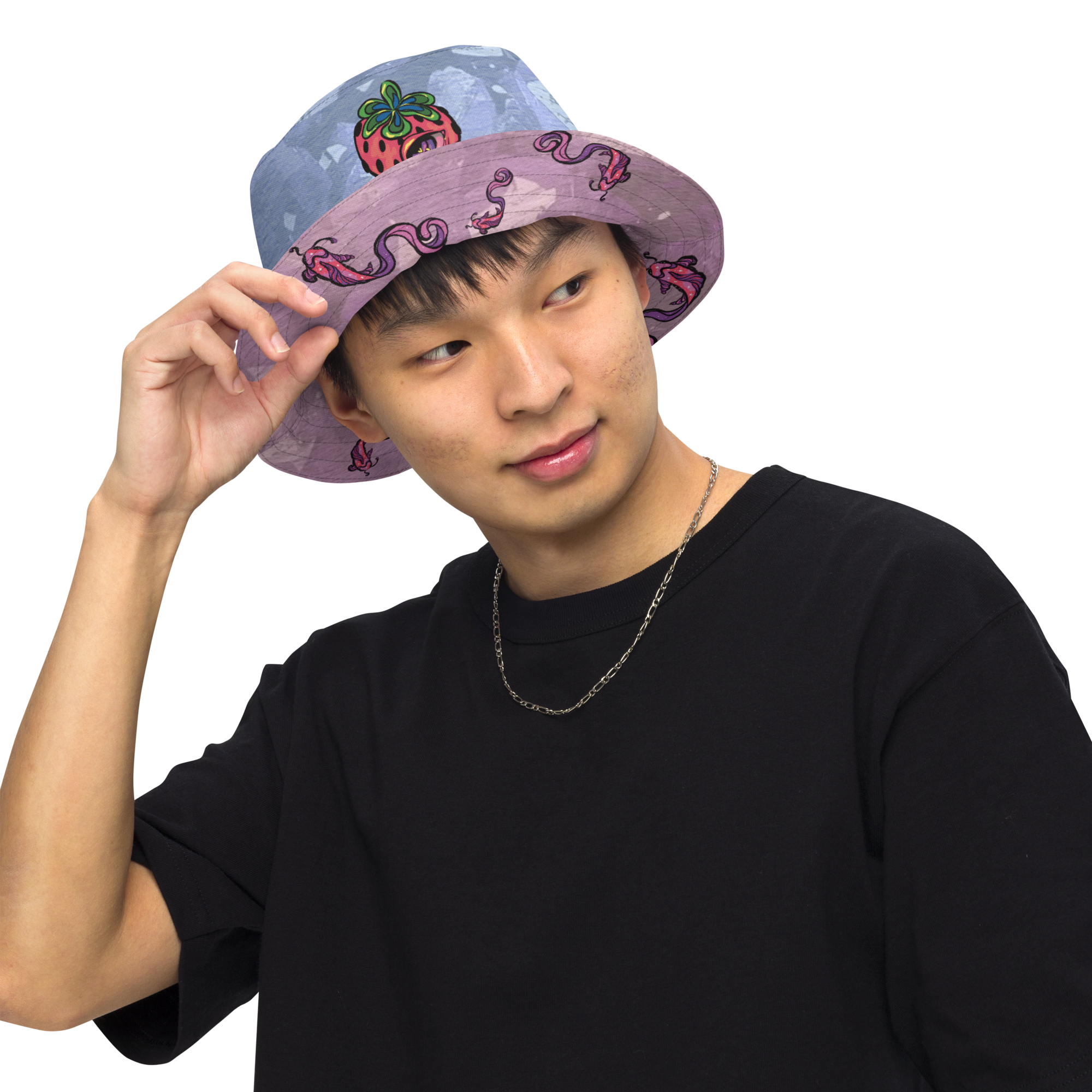 Limited Edition Lemony Artt Reversible Bucket