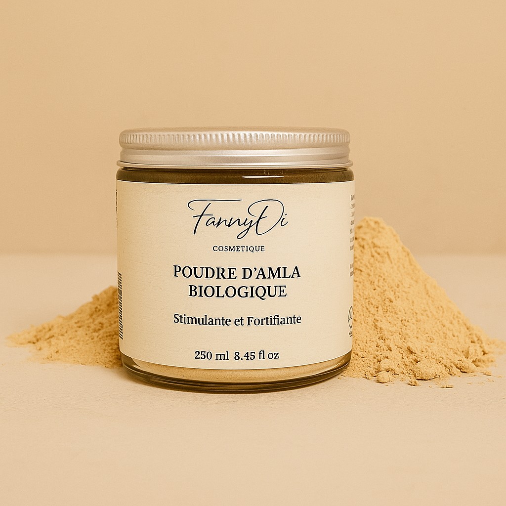 Poudre d’Amla Bio – Soin Capillaire Ayurvédique Naturel – Brillance & Volume – Cheveux Secs, Ternes ou Cassants