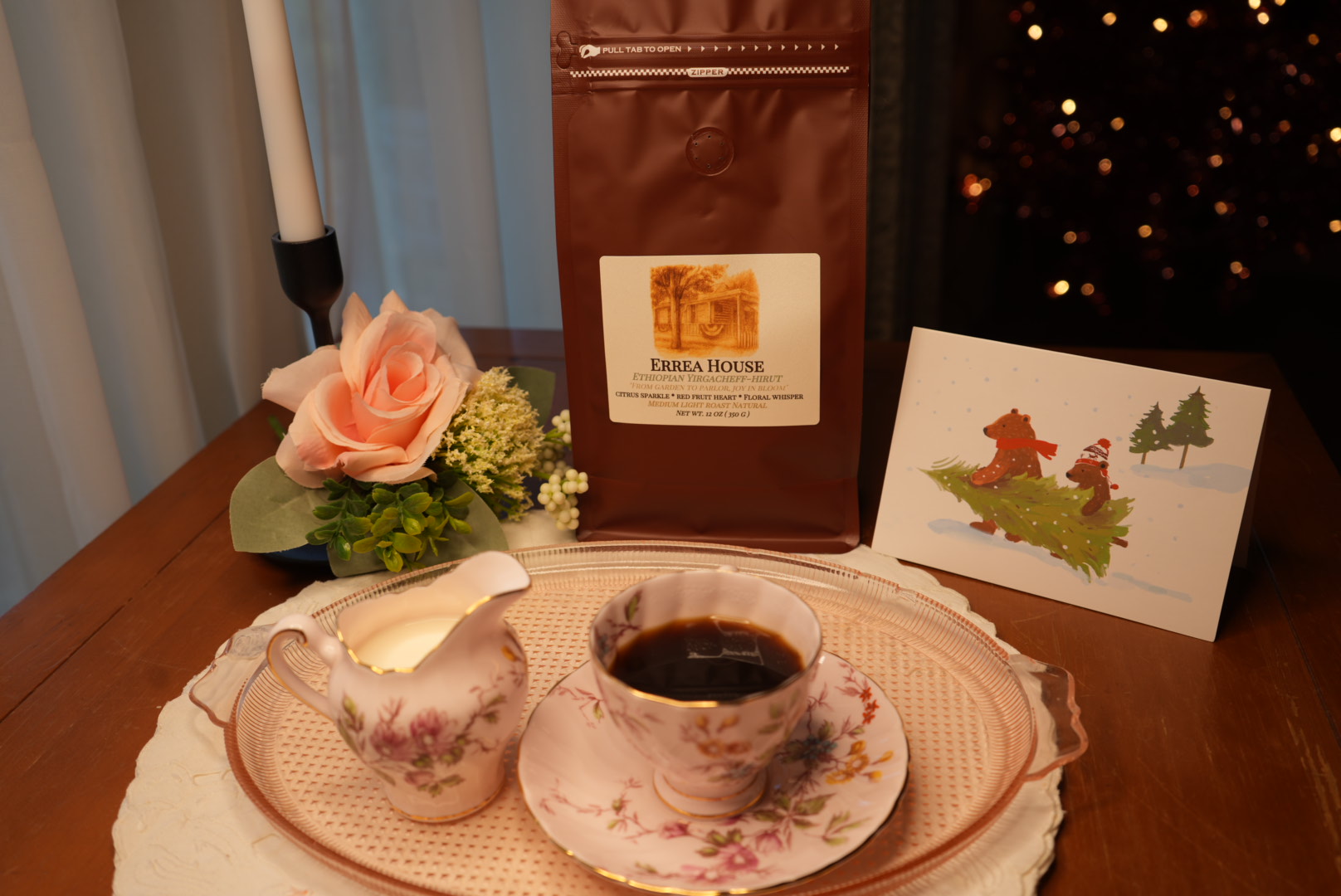 Errea House Roast – Ethiopian Yirgacheffe Coffee Light Roasted Coffee Beans