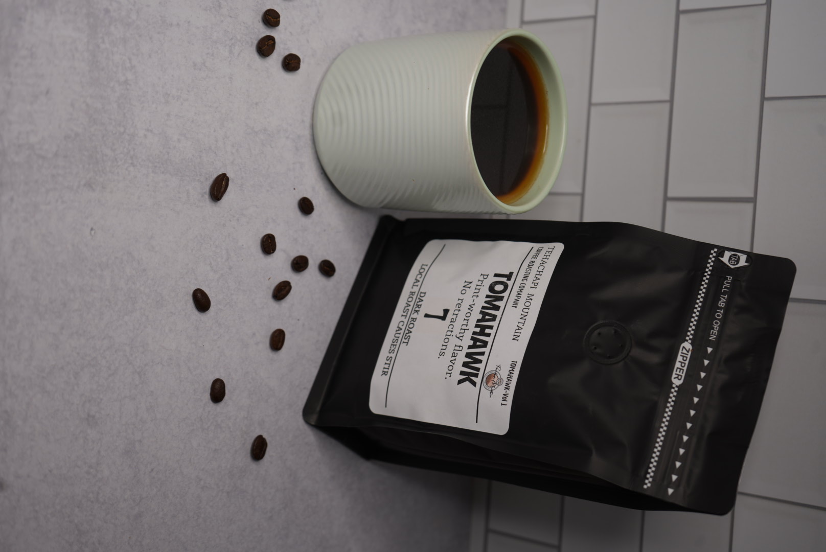 Tomahawk Bali Blue Moon – Organic Dark Roast, Wet-Hulled Roasted Coffee Beans