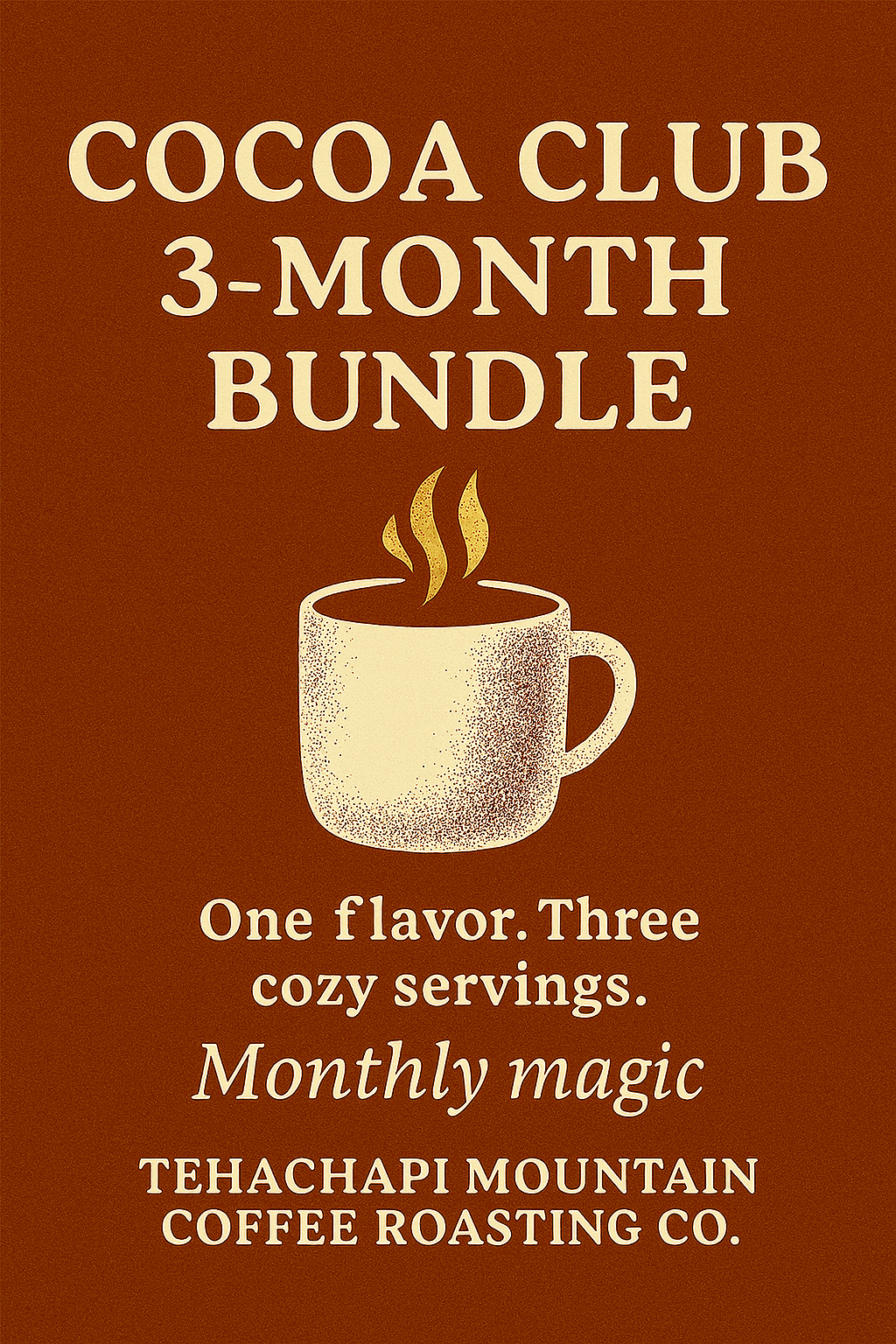 🎁 Cocoa Club – 3-Month Bundle