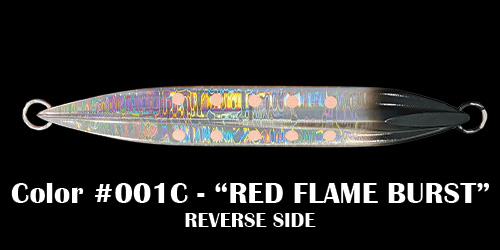 AURIX-001C “Red Flame Burst” Metal Jig