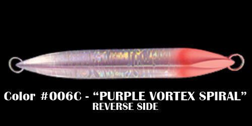  AURIX-006C “Purple Vortex Spiral” Metal Jig