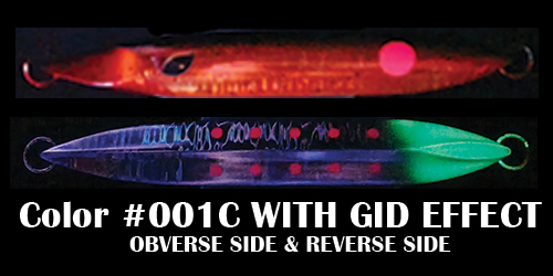 AURIX-001C “Red Flame Burst” Metal Jig