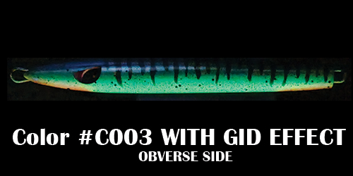  DRAK-C003 “Fire Tiger” Metal Jig