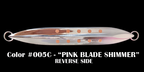AURIX-005C “Pink Blade Shimmer” Metal Jig
