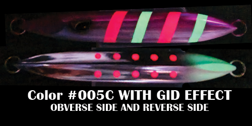 AURIX-005C “Pink Blade Shimmer” Metal Jig