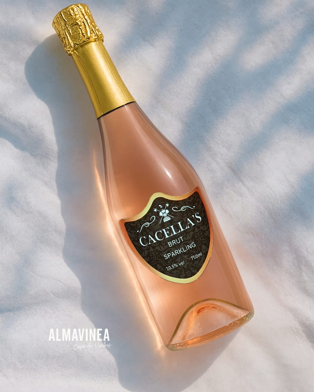 Cacella’s Brut Sparkling Rosé Wine
