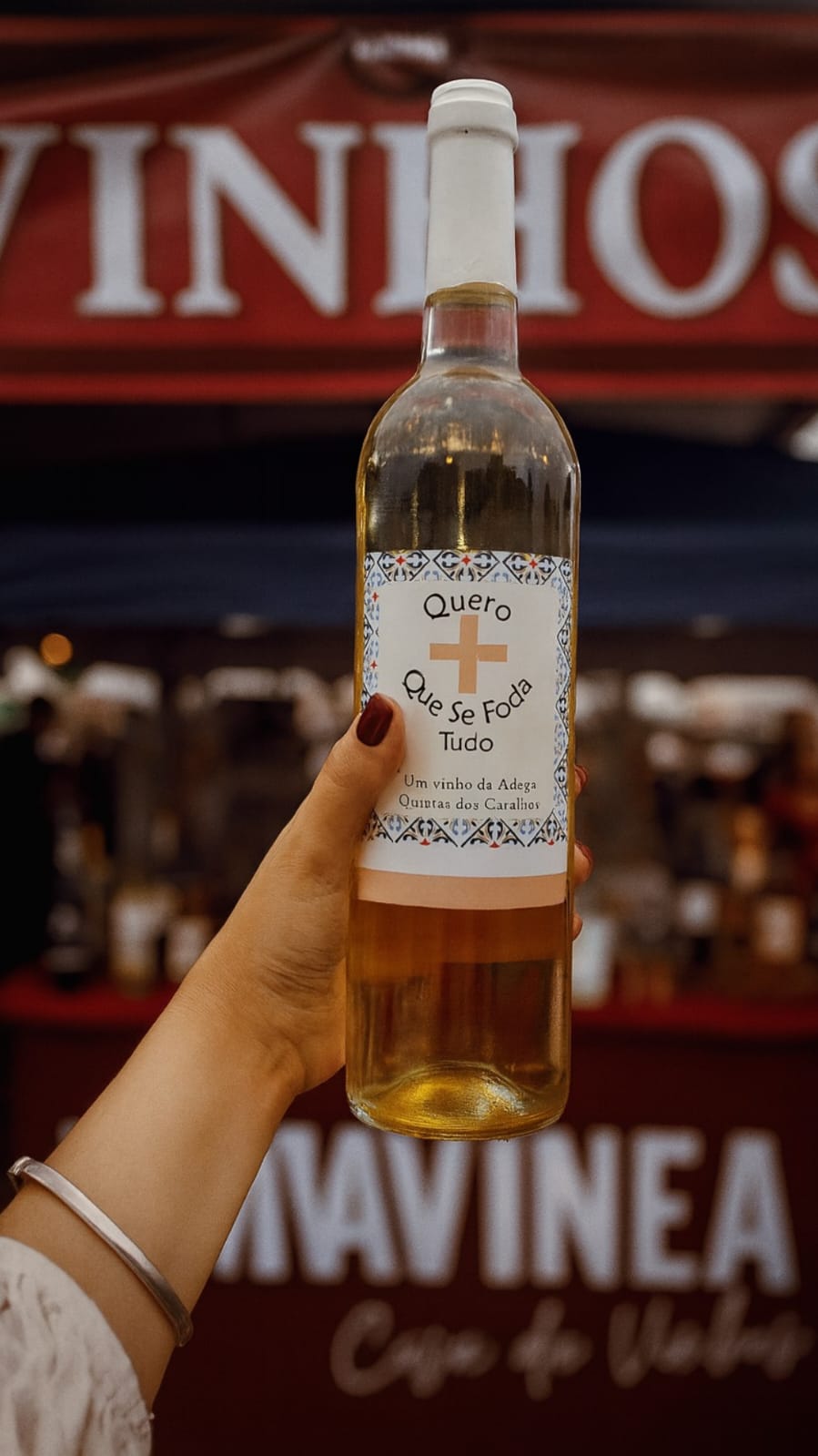 Quero + que se foda tudo - Branco