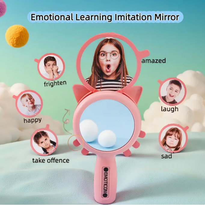 💖 “See My Feelings” Emotional Learning Mirror – Helping Kids Understand and Express Emotions (Ages 3+)