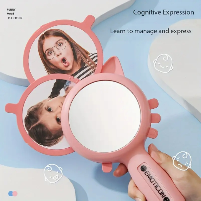 💖 “See My Feelings” Emotional Learning Mirror – Helping Kids Understand and Express Emotions (Ages 3+)