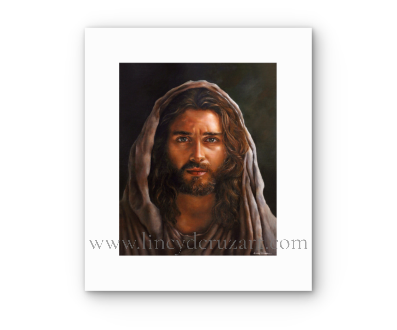 "My Gentle Christ" Giclée Print on Paper/ Canvas