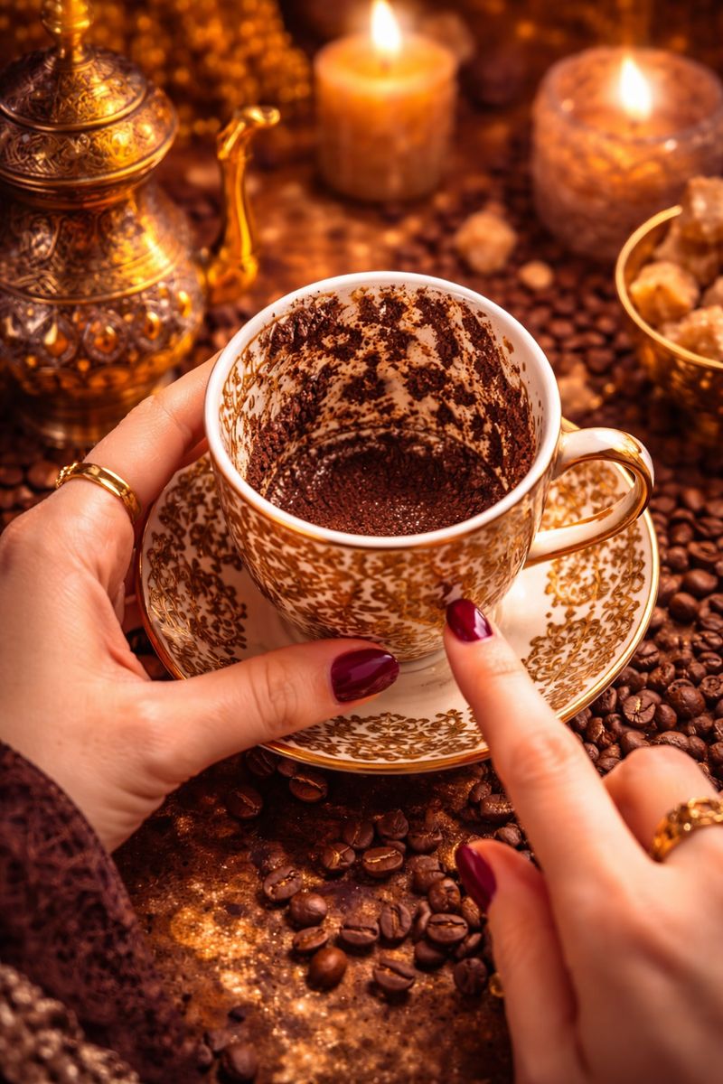 Traditional Turkish Coffee reading 