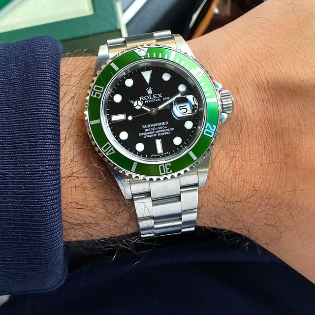 Rolex Submariner Date (Green Bezel)