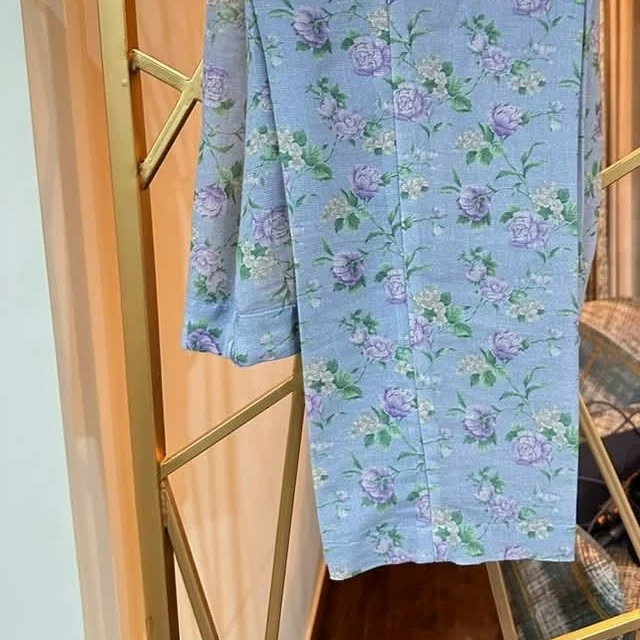 Floral Print Midi Skirt