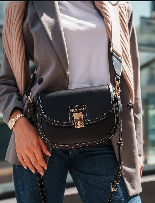NOLAH Black Crossbody Bag