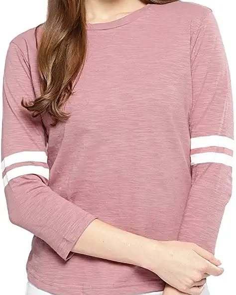 Women’s Pink Long Sleeve T-Shirt