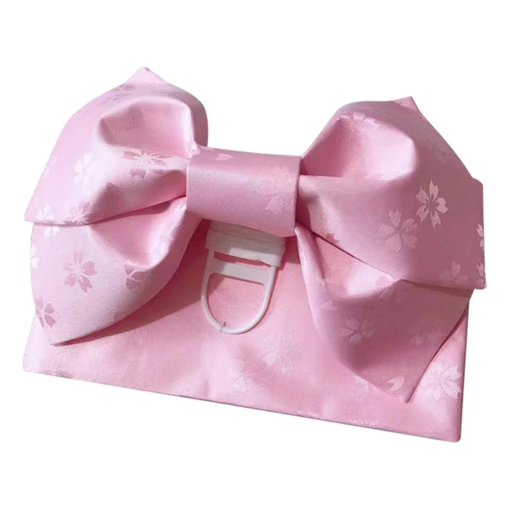 Kimono Obi Belt with Bow Pre-tied | Pink