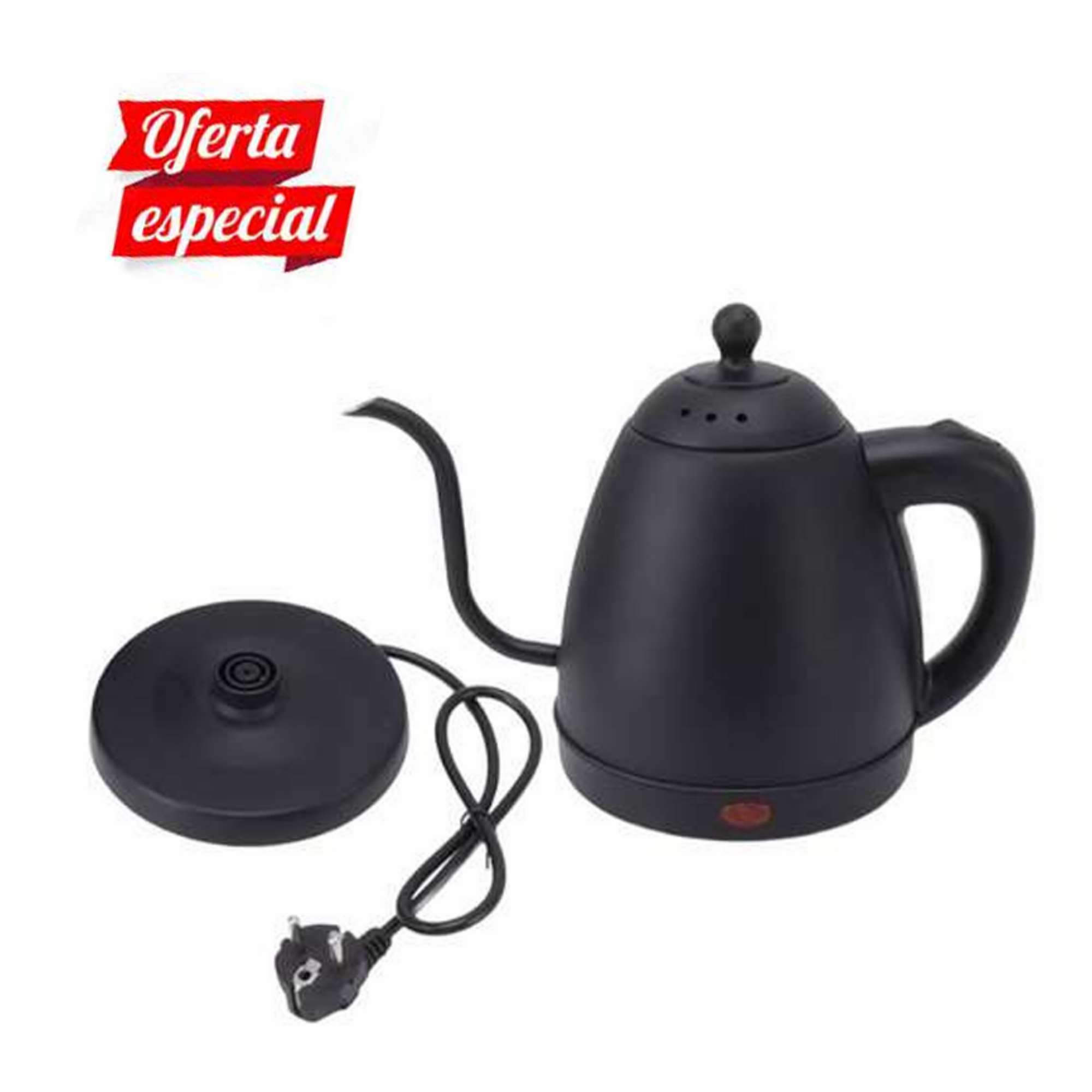 Hervidor Eléctrico de Cuello Preciso (1.2 Lts): La Herramienta Inteligente para la Perfección del Vertido