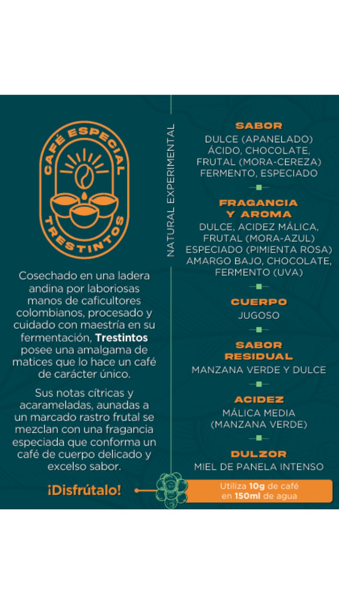 Trestintos Natural 250 Gr