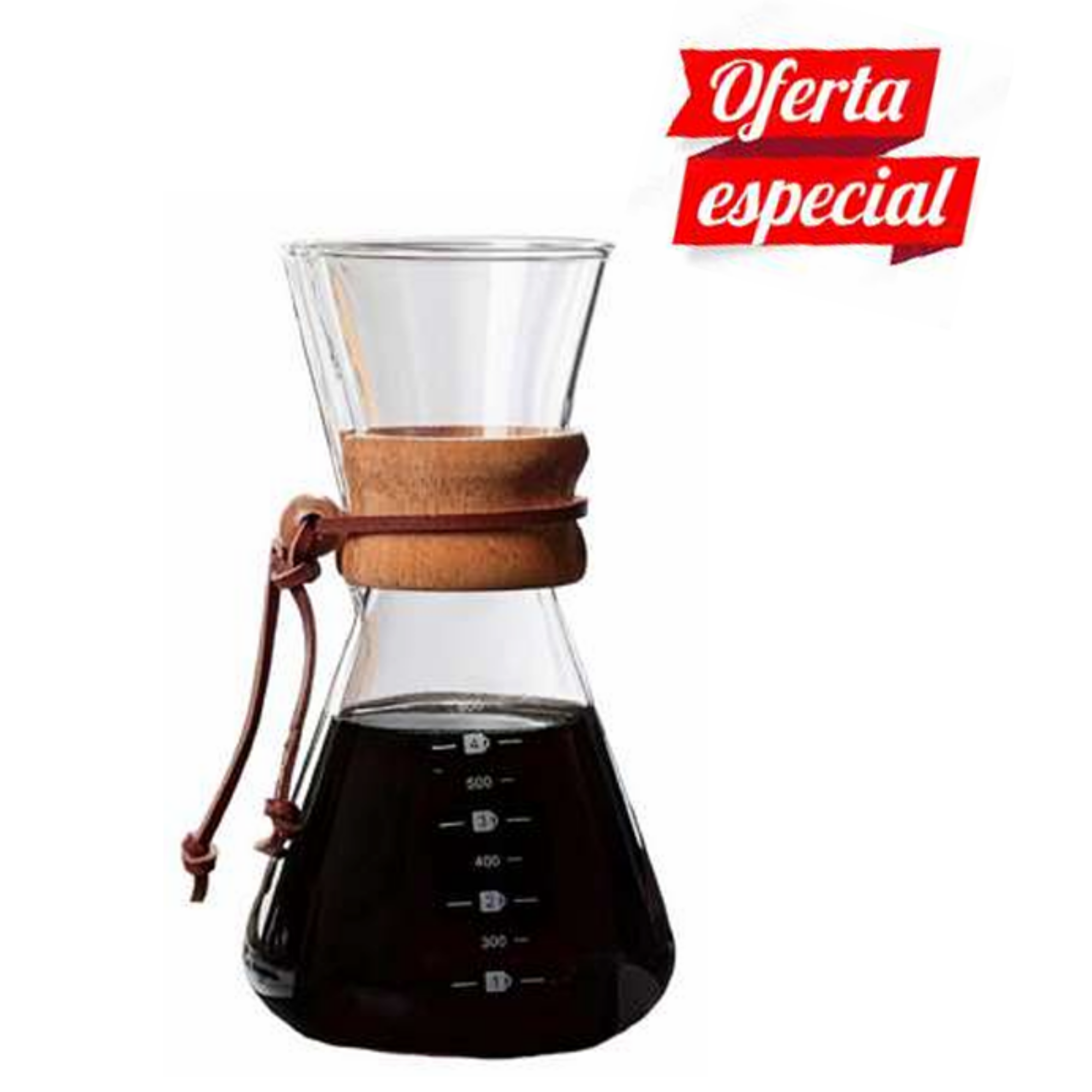 Chemex Clásica de Madera – Claridad y Dulzura en Cada Gota