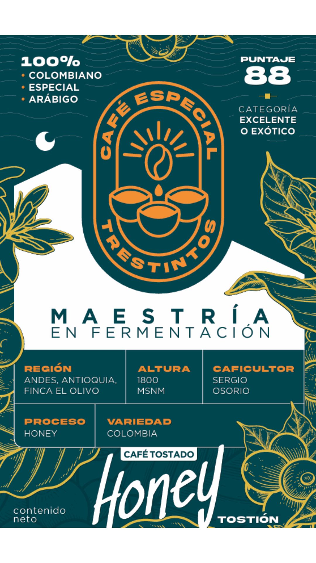 Trestintos Honey 250 Gr