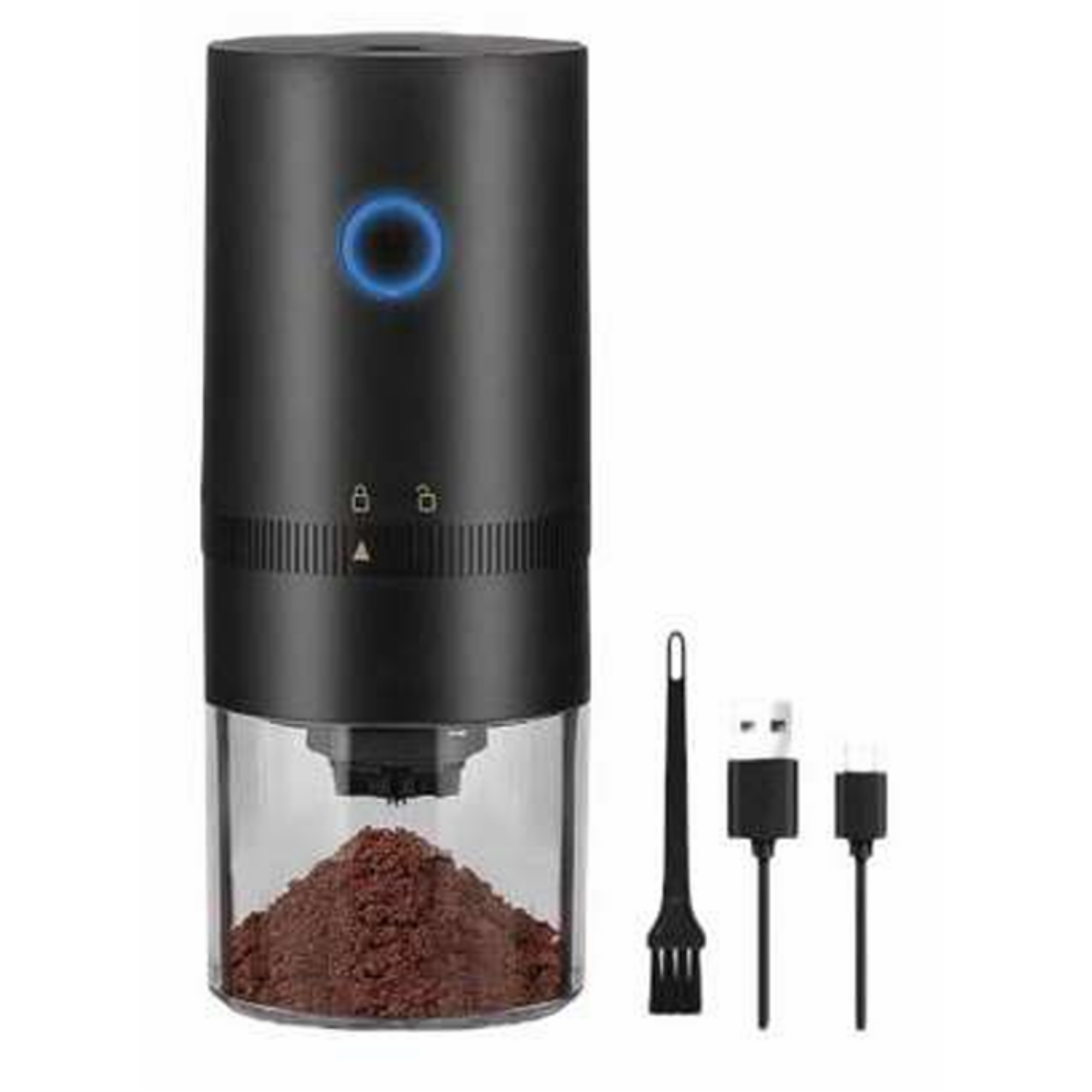 Molino Eléctrico Portátil USB con Muelas Cerámicas: La Molienda Perfecta, Sin Cables y Donde Vayas